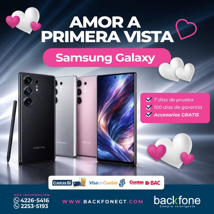 Samsung Galaxy seminuevos en Guatemala con garantía y 7 días de prueba